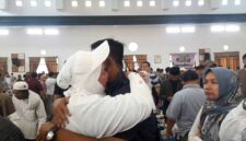 Isak tangis keluarga jemaah haji asal Ciamis.