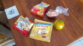 Menu MBG di SMAN 1 Ciamis.