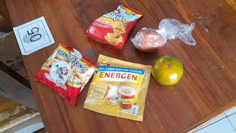 Menu MBG di SMAN 1 Ciamis.