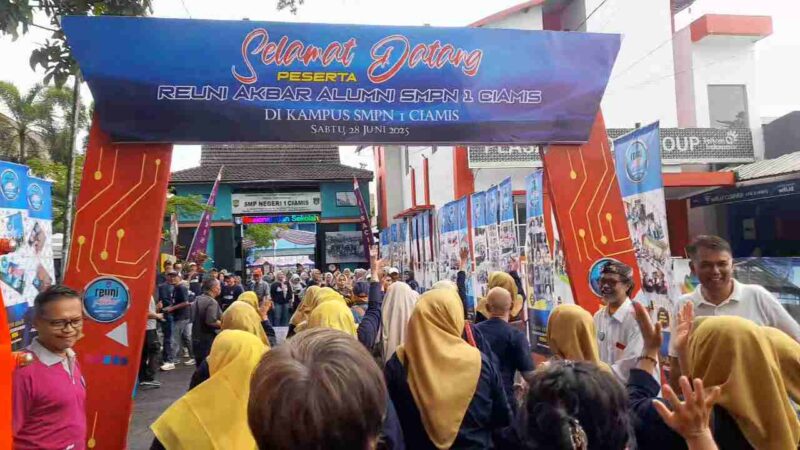 Reuni Akbar SMPN 1 Ciamis Tahun 2025.