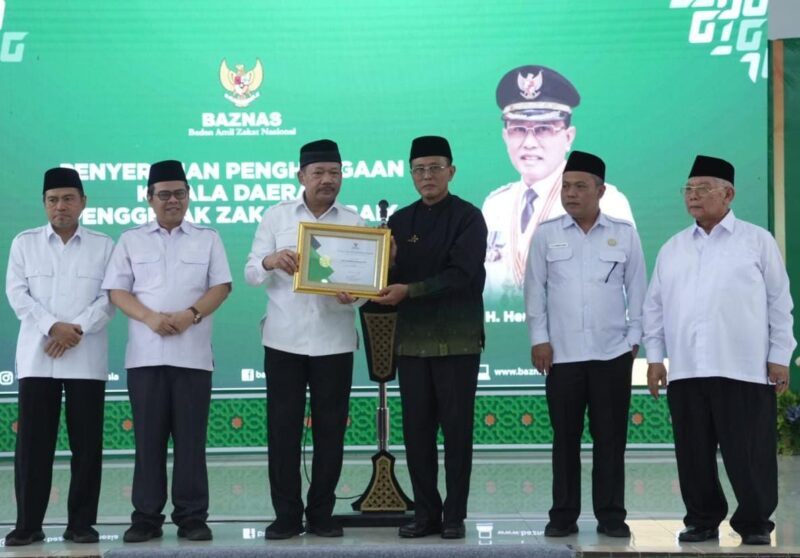 Kabupaten Ciamis meraih dua penghargaan sekaligus dari Baznas RI.