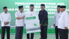 Peluncuran Buku Kota Zakat Ciamis sebagai Panduan Nasional.