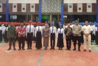 Pusdiklatsar bagi calon Pasukan Pengibar Bendera Pusaka (Paskibra).