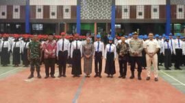 Pusdiklatsar bagi calon Pasukan Pengibar Bendera Pusaka (Paskibra).