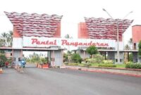 Pintu masuk Pantai Pangandaran.