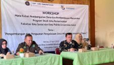 Workshop Mata Kuliah Pembangunan Desa dan Pemberdayaan Masyarakat di Desa Sukasetia, Kecamatan Cihaurbeuti, Kabupaten Ciamis.