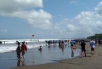 Objek Wisata Pantai Pangandaran.