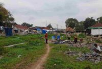 Lahan khusus yang akan ditempati oleh para pedagang kaki lima (PKL).