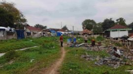 Lahan khusus yang akan ditempati oleh para pedagang kaki lima (PKL).