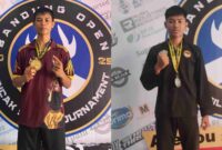 Dua siswa SMAN 1 Ciamis berhasil meraih prestasi pada ajang Bandung Open Pencak Silat Tournament 2025