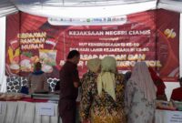 Pasar murah dan bazaar usaha mikro, kecil, dan menengah (UMKM) Kejaksaan Ciamis.
