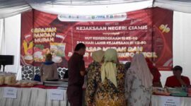 Pasar murah dan bazaar usaha mikro, kecil, dan menengah (UMKM) Kejaksaan Ciamis.