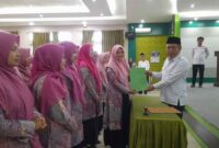 Pelantikan Pengurus Kelompok Kerja Guru Raudlatul Athfal (KKGRA).