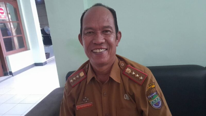 Ketua PGRI Ciamis, Edi Rusyana.