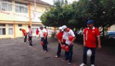 Perayaan HUT RI Ke-80 di Kemenag Ciamis.