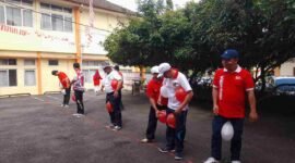 Perayaan HUT RI Ke-80 di Kemenag Ciamis.