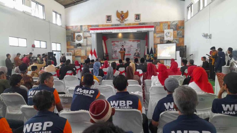 Kegiatan Remisi 17 Agustus di Lapas Kelas IIB Ciamis.