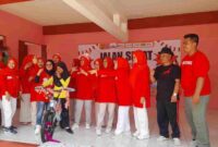 Gerak Jalan Sehat di SDN 3 Kertasari Ciamis.