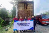 Produk Coir Net berhasil diekspor ke Korea Selatan dengan jumlah mencapai 5.400 unit..
