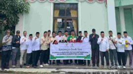 Kunjungan studi banding dari Baznas lima kabupaten yang berasal dari dua provinsi.