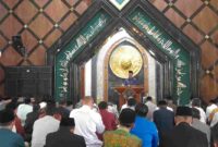Doa bersama dan deklarasi damai.