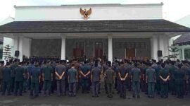 Pelantikan di Pendopo Ciamis.