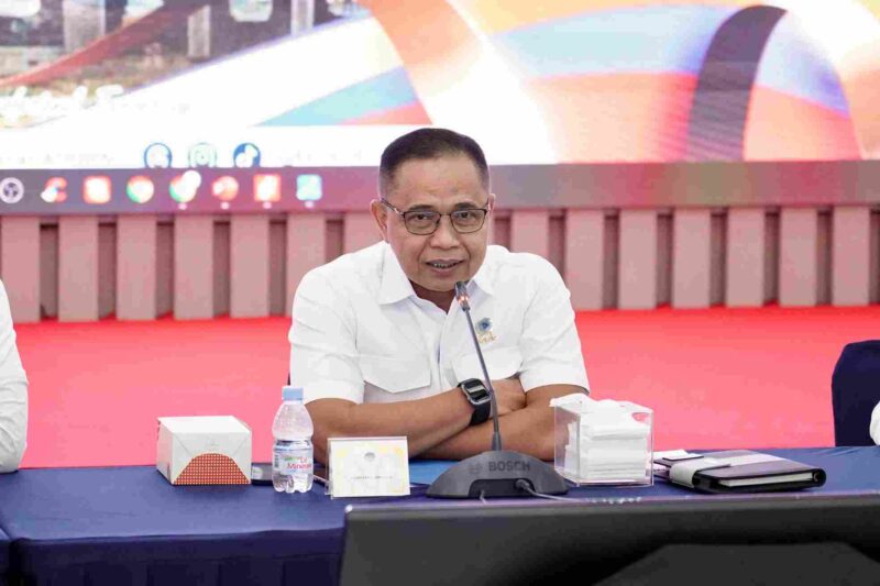 Monev Pelaksanaan Program dan Kegiatan Tahun 2025 di Aula Prona Kementerian ATR/BPN, Jakarta, Selasa (9/9/2025).