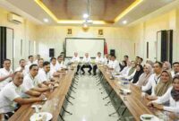 Inspektur Wilayah I kunjungi Kantor Pertanahan Ciamis.