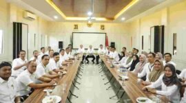 Inspektur Wilayah I kunjungi Kantor Pertanahan Ciamis.