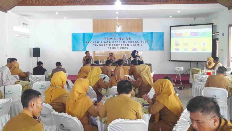 Kegiatan Sekolah Siaga Kependudukan (SSK) Tingkat Kabupaten Ciamis Tahun 2025.