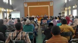 Pembahasan terkait persoalan pupuk subsidi di Aula Dinas Pertanian Ciamis, Kamis (9/10/2025).