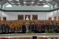 Momenntum Milad Himpaudi yang ke-20 tingkat Kabupaten Ciamis.