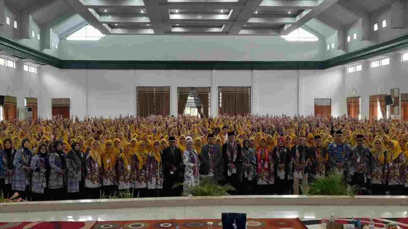 Momenntum Milad Himpaudi yang ke-20 tingkat Kabupaten Ciamis.