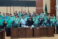 Audiensi PGMI Kabupate Ciamis ke DPRD.