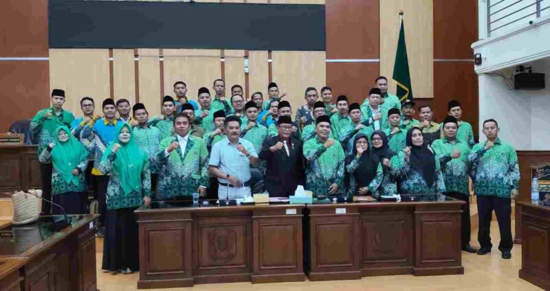 Audiensi PGMI Kabupate Ciamis ke DPRD.