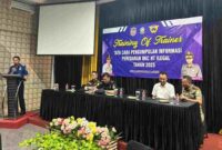 Training of Trainer (ToT) Tata Cara Pengumpulan Informasi Peredaran Barang Kena Cukai Hasil Tembakau (BKC HT) Ilegal Tahun 2025.