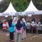 Kegiatan “Abdi Nagri Nganjang ka Warga” yang digelar di Rest Area Karangkamulyan, pada Jumat (17/10/2025). 