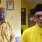 Ketua DPD Partai Golkar Kabupaten Ciamis, Trian Slamet Triyana dan Wakil Ketua Bidang Pemberdayaan Masyarakat DPD Golkar Ciamis, Mohamad Ijudin.
