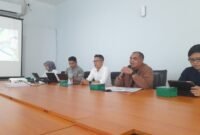 Kegiatan media gathering di Kantor BPJS Kesehatan Pangandaran, Kamis (23/10/2025).