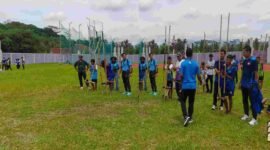 Olahraga seni tradisional tingkat SD se-Kabupaten Ciamis di Stadion Atletik.