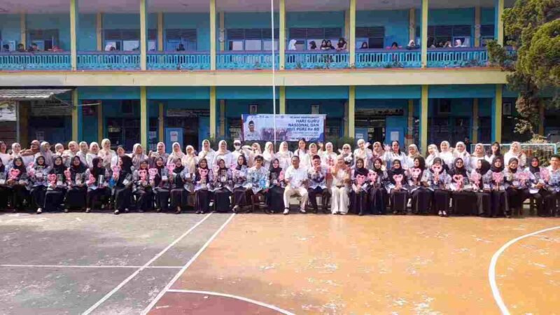 Peringatan Hari Guru Nasional (HGN) di SD Negeri 7 Ciamis.