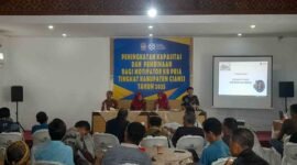 Peningkatan Kapasitas dan Pembinaan Motivator KB Pria tingkat Kabupaten Ciamis.