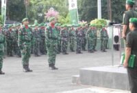 Upacara Hari Juang TNI AD 2025.