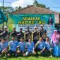 Pertandingan sepak bola antar satuan kerja (Satker). 