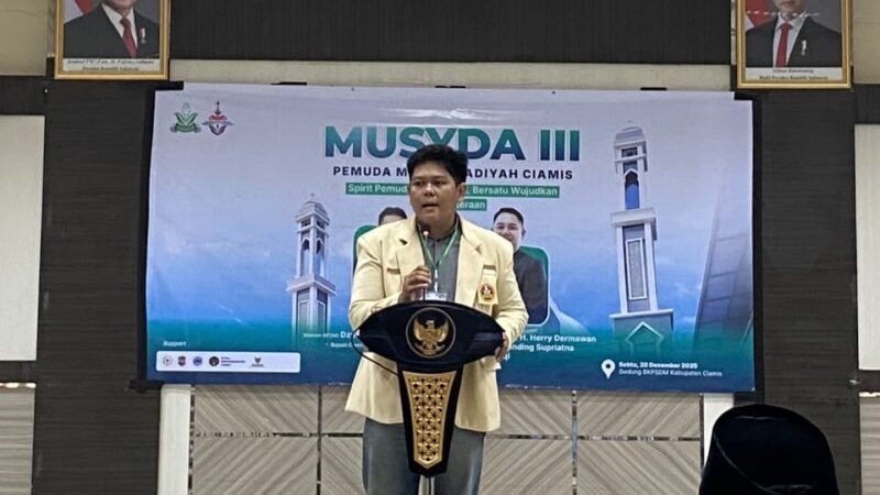 Mochamad Isa Nuralamsyah terpilih sebagai Ketua PDPM Ciamis periode 2026-2030. Ia menetapkan tiga pilar utama: internalisasi ideologi, sosio dakwah pemberdayaan, dan kemandirian ekonomi.