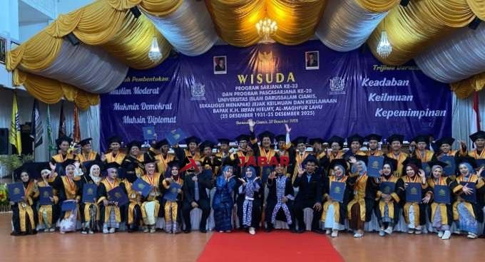 Wisuda Program Sarjana ke-33 dan Program Pascasarjana ke-20 Tahun 2025.