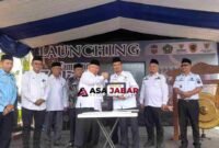 Pelaksanaan Launching Kampung Zakat ke-10 di Desa Kawali, Kecamatan Kawali.
