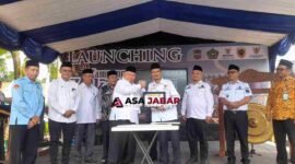 Pelaksanaan Launching Kampung Zakat ke-10 di Desa Kawali, Kecamatan Kawali.