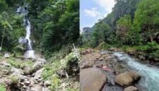 Wisata Curug Jami, Desa Sukamju, Kecamatan Cihaurbeuti, Kabupaten Ciamis, Jawa Barat.