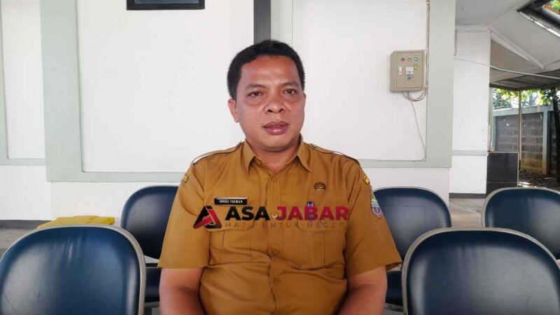 Sekretaris Bapenda Ciamis, Angga Gustiana Yusman.